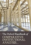 The Oxford handbook of comparative institutional analysis
