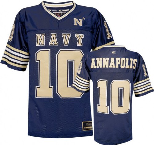 Buy Navy Midshipmen -Team Color- Franchise Football Jersey
