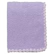 Tiddliwinks Lilac Butterfly Scalloped Blanket - Lilac/ Pink