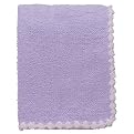 Tiddliwinks Lilac Butterfly Scalloped Blanket - Lilac/ Pink