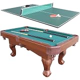 Harvil 75in Billiard Table with Table Tennis Conversion Top