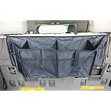 Trunk Organizer, Automuko (TM) Cargo Truck SUV Van Trunk organizer with 4 Gusseted Pockets with 2 Large Mesh pockets for Storing Items