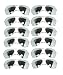 Wholesale 12 Pairs Aviator Classic Sunglasses Full Mirror Lens Silver color Frame (w12 pairs Silver Mirror) OWL.