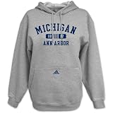 adidas Michigan Wolverines Hot Route Fleece Hoody