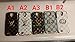 Bling Luxury Golden Frame Hard PC Snap On Back Case Cover for iPhone 6 Plus 5.5 inch - Pattern 5
