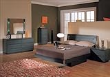 Toscana King Size Bedroom Set (Ash)