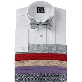 Tie and Cummerbund Set- Taupe Baroque