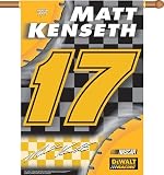 NASCAR # 17 Matt Kenseth 2-sided Banner Pole