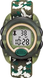 Timex Kids' T71912 Camouflage Digital Stretch Band Watch