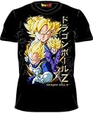 Dragonball Z Super Sayain Vegeta Black Adult Tee T-Shirt