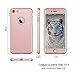 iPhone 7 case,360 Degree All-around Full Body Utral thin Fit Case cover with Tempered Glass Screen Protector Ultra slim Light Weight Hard Snap-On for Apple iPhone 7 4.7 inch(rose gold)