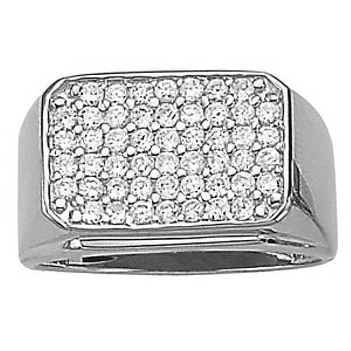 Platinum Man's Diamond Ring