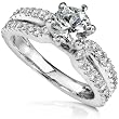 1-1/2ct TW Round Brilliant Diamond Engagement Ring in 14k Gold