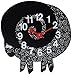 Telechron Zoo Timer Ram Wall Clock, Black