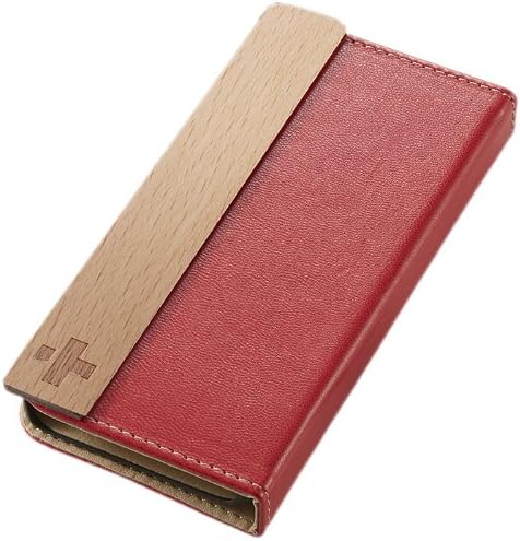 Simplism Japan TR-FNIP12-RD/EN Flip Note Style for iPhone 5 - 1 Pack - Retail Packaging - Red