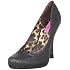 gold closed toe pumps Betsey Jo