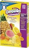 Gerber Graduates Juice Treats, Tropical, 6-Count Pouches (Pack of 6)