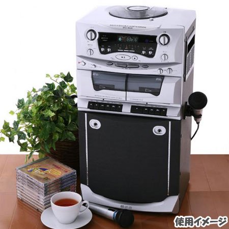 DVD・CD-G対応!本格派ホームカラオケセット 90100058