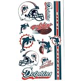 Miami Dolphins Temporary Tattoos