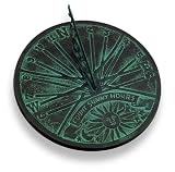 Aluminum Count Sunny Hours Sundial