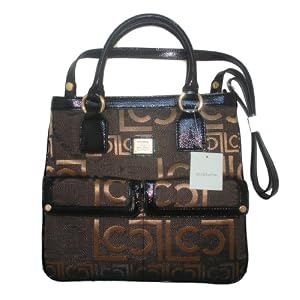 Liz Claiborne Heritage Messenger Crossbody Satchel Handbag