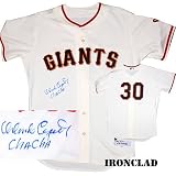 Ironclad San Francisco Giants Orlando Cepeda Signed Jersey w/ Cha Cha Inscription