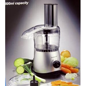 Brentwood FP-525 500ml Capacity Food Processor SILVER by Brentwood