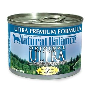 Natural Balance Original Ultra Formula Dog Food (Pack of 12 6-Ounce Cans)