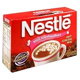 Nestle Hot Cocoa Mix, Mini Marshmallows, 10-Count, 0.71-Ounce Envelopes (Pack of 12)