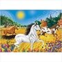 Melissa and Doug Horses in the Meadow Cardboard Jigsaw Puzzle (100 pc)