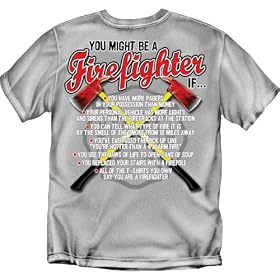 You might be a Firefighter if... by Coed Sportswear
