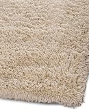 51kk13hSH7L. SL160  Safavieh Shag Collection Classic Handmade Ivory Shag Area Rug, 6 Feet by 9 Feet
