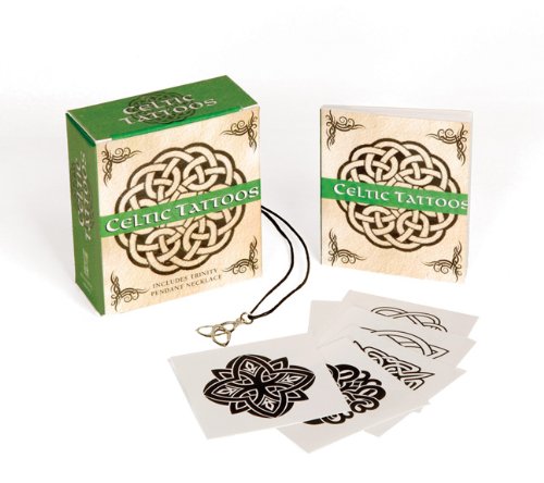 Celtic Tattoos: Includes Trinity Pendant Necklace
