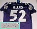 Ray Lewis Hand Signed Ravens Jersey