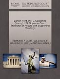 Larsen Ford, Inc. v. Gasperino (Nancy) U.S. Supreme Court Transcript of Record with Supporting Pleadings
