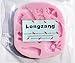 Longzang Love Christmas Fondant Silicone Sugar Craft Mold, Mini, Pink