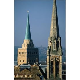 photo poster The spire of Church of St Mary the Virgin, a 14th century tower that offers great vi...