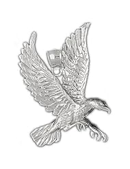 Clevereves 14K White Gold Pendant Eagle 11.3 - Gram(s)