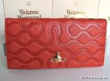 ヴィヴィアン ウエストウッド Vivienne Westwood Squiggle 型押し スクイグル 長財布 小銭入付き(ROSSO)[並行輸入品] 椎名林檎