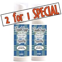 Tooth Soap® PEPPERMINT WHIP in New Airless, NO WASTE PUMP