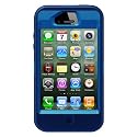 Otterbox Defender Series Hybrid Case & Holster for iPhone 4S - Retail Packaging - Ocean/Night Blue