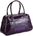 Puma Base Handbag 063900-05, Damen Henkeltasche, violett, (blackberry wine/dahlia "05) 38x14x24cm