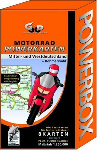 Mittel- und Westdeutschland plus B�hmerwald, 8 Bl�tter