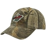 Twins Enterprises Minnesota Wild Camoflauge Real Tree Cleanup Adjustable Hat