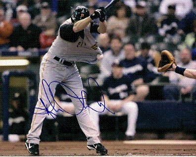 Autographed/Hand Signed 8x10 Photo Adam Laroche - Pittsburgh Pirates