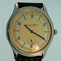 Vintage/Antique watch: Men's IWC Schaffhausen Stainless Steel Manual Wind Movement Watch 1950's