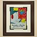 Georgia Bulldogs vs. Florida Gators Framed Vintage Program