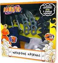 Naruto Mattel Toy Playset Weapons Arsenal [9 Ninja Weapons!]