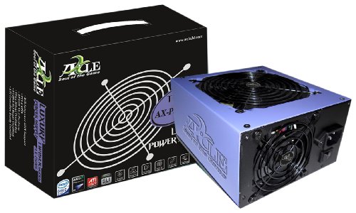 AXLE ATX PC Netzteil 550 Watt 1xPCIe 3xSATA EXTREME Series 120mm L&uuml;fter temperaturgeregelt silent
