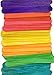 100 Wood Jumbo Craft Sticks Multi-Color Pack